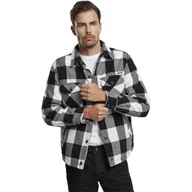 Odzież taktyczna i umundurowanie - Kurtka Brandit Lumber Jacket White/Black Gingham - miniaturka - grafika 1