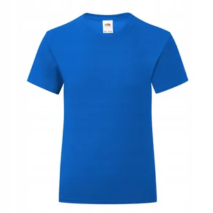 Koszulka Dziewczęca Iconic Royal Blue r. 5-6(116) - Koszulki dla dziewczynek - miniaturka - grafika 1