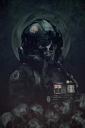 Plakaty - Plakat, Gwiezdne Wojny Star Wars Skull Pilot, 20x30 cm - miniaturka - grafika 1