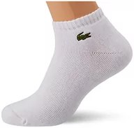 Skarpetki męskie - Lacoste Skarpety, Biały/Argent Chine, 41.5-43.5 EU - miniaturka - grafika 1