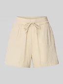 Spodenki damskie - Szorty o luźnym kroju z czystej bawełny model ‘TIZANA’ - miniaturka - grafika 1