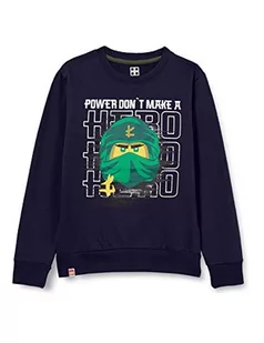 LEGO Bluza chłopięca M, 590 Dark Navy, 92 cm - Bluzy dla chłopców - miniaturka - grafika 1