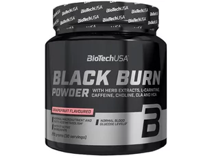 BioTech Black Burn 210 g grejpfrut - Spalacze tłuszczu - miniaturka - grafika 1