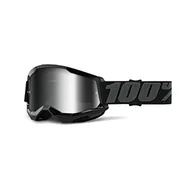 Gogle i okulary motocyklowe - 100% Unisex Strata 2 Gogle Narciarskie, Czarny, Pasek 40 mm - miniaturka - grafika 1