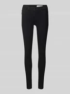 Spodnie damskie - Jeansy o kroju skinny fit z 5 kieszeniami model ‘BILLIE’ - miniaturka - grafika 1
