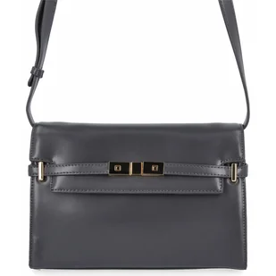 Elegancka Torebka Damska Listonoszka firmy Herisson 17R506 Szara - Torebki damskie Elegancka Torebka Damska Listonoszka firmy Herisson 17R506 Szara - Torebki damskie - miniaturka - grafika 1