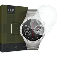 Akcesoria do smartwatchy - Szkło Hartowane HUAWEI WATCH GT 4 (46MM) HOFI Glass Pro+ 2-pack Clear - miniaturka - grafika 1