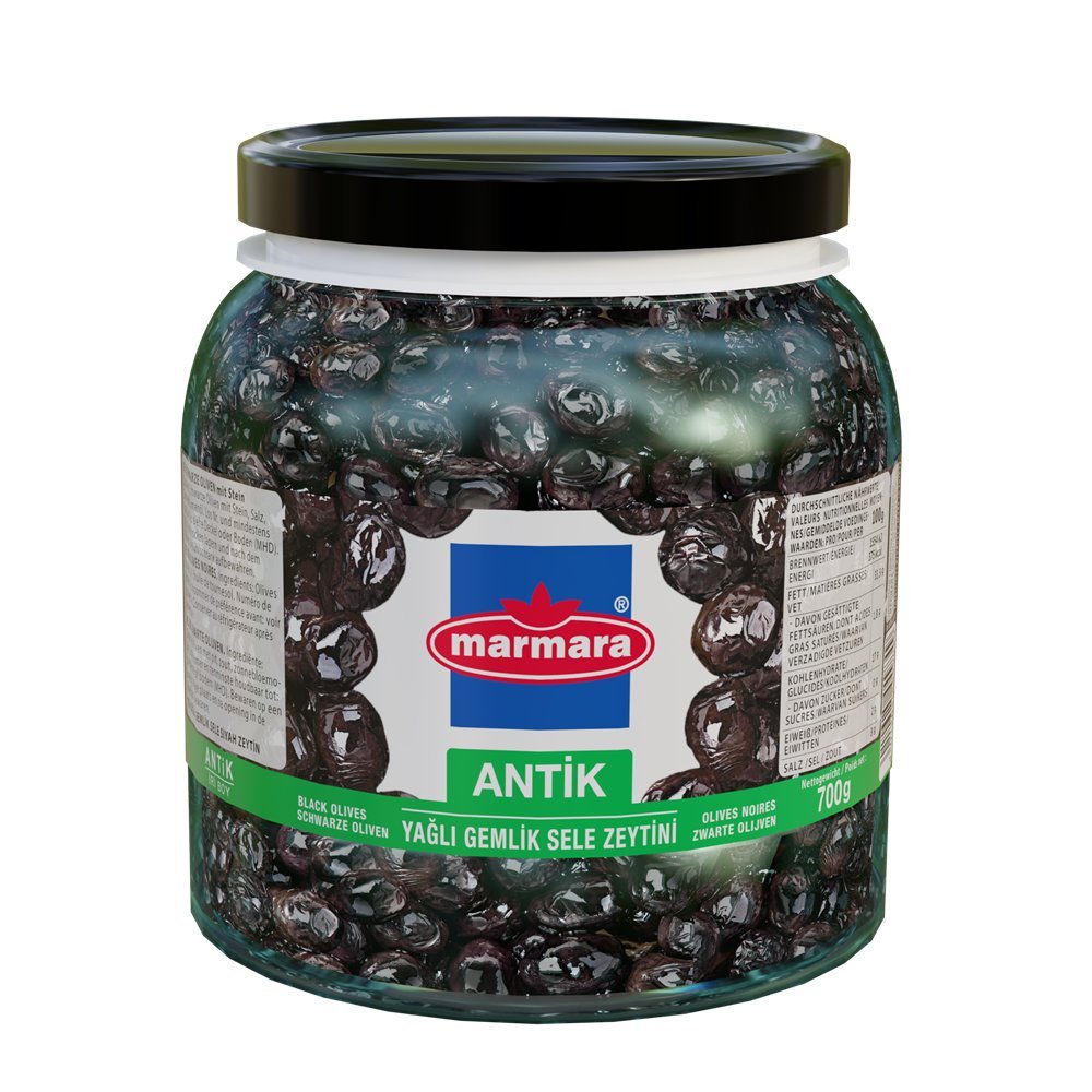 Marmara Gemlik Antik Oliwki 700g – suszone duże oliwki premium
