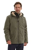 Kurtki męskie - G.I.G.A. DX (GIGEQ Męska kurtka funkcyjna z kapturem GW 38 MN JCKT, oliwkowa, M, 38853-000 - miniaturka - grafika 1