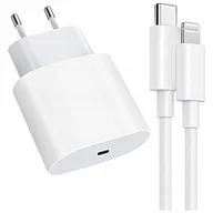 Ładowarki do telefonów - Szybka Ładowarka Sieciowa Dla Apple iPhone + Kabel - miniaturka - grafika 1