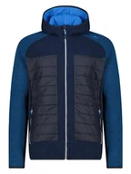 Kurtki i kamizelki sportowe męskie - CMP Kurtka hybrydowa w kolorze granatowym - miniaturka - grafika 1