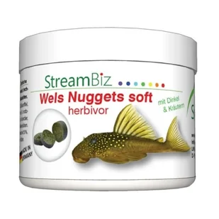 StreamBiz Wels Nuggets Herbivor 250g (SB-22022) - Pokarm dla ryb - miniaturka - grafika 1