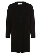 Swetry damskie - Selected Femme - Dzianinowe wdzianko damskie  SLFDarla, czarny - miniaturka - grafika 1