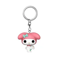 Plecaki - Funko POP! Brelok: Hello Kitty - My Melody - (Spring Time) Nowość Brelok - Kolekcjonerska mini figurka - Wypełnienie pończoch - Pomysł na prezent - Oficjalny towar - Fani kreskówek - Wystrój plecaka - miniaturka - grafika 1