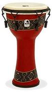 Instrumenty perkusyjne - Toca TO803232 Djembe Freestyle Mech. Tuned Bali Red 9'' SFDMX-9RP SFDMX9RP - miniaturka - grafika 1