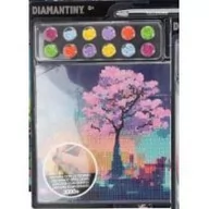 Zabawki kreatywne - MOZAIKA CEKIN SPRZYL JAPONSKIE DRZEWO 21X30 B/C - miniaturka - grafika 1