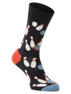 Skarpetki damskie - Happy Socks - skarpety z drobnej dzianiny, niebieski|wielokolorowy - miniaturka - grafika 1
