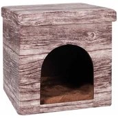 Drapaki dla kotów - Flamingo Koci domek Chalet, 38x38x37 cm, 560208 - miniaturka - grafika 1