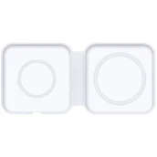 Ładowarki do telefonów - 4SMARTS Ładowarka indukcyjna UltiMAG DuoFold 15W Biały - miniaturka - grafika 1