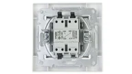 Wyłączniki światła i elektryczne - Schneider Łącznik schodowy biały Asfora (EPH0400121) - miniaturka - grafika 1