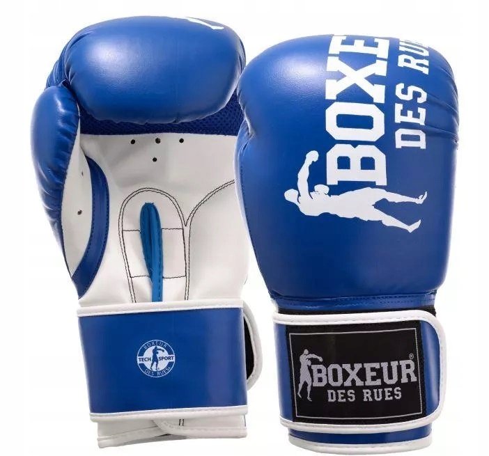 BOXEUR BOXEUR Rękawice bokserskie BOXEUR BXT-5124 rozmiar 10 oz) Niebieski