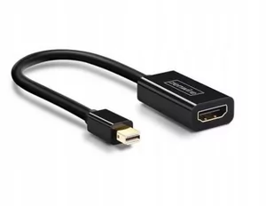 Kabel adapter, Zenwire, mini DisplayPort HDMI 4K THUNDERBOLT 180cm Przewód do Macbook Pro Air i inne - Kable - miniaturka - grafika 2