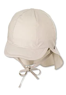 Sterntaler Unisex dziecięca czapka z daszkiem z ochroną karku, czapka dziecięca, beżowa, normalna, beżowy, 51 - Czapki damskie - miniaturka - grafika 1
