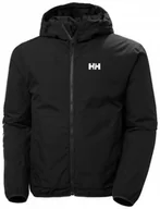 Kurtki i kamizelki sportowe męskie - Męska kurtka przejściowa Helly Hansen Ervik Insulated Rain Jacket - czarna - HELLY HANSEN - miniaturka - grafika 1