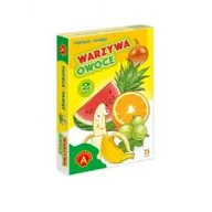 Gry karciane - Warzywa i owoce. Piotruś Pamięć - miniaturka - grafika 1