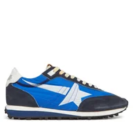 Sneakersy męskie - Sneakersy GOLDEN GOOSE GMF00683.F005463 50738 Niebieski - miniaturka - grafika 1