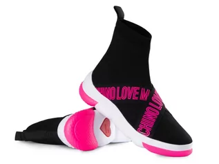 Sneakersy damskie - Sneakersy Love Moschino - LOVE MOSCHINO - grafika 1