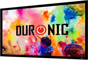 Duronic FFPS100 16:9 Ekran projekcyjny ramowy 100" cal proporcje 16:9, jakość HD, praktyczny naciąg - Ekrany projekcyjne - miniaturka - grafika 1