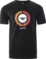 Koszulki męskie - Hi-Tec Koszulka męska Rakan czarna r. XL - miniaturka - grafika 1