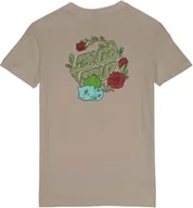 Koszulki i topy damskie - t-shirt damski SANTA CRUZ POKEMON GRASS TYPE 1 TEE Warm Grey - miniaturka - grafika 1