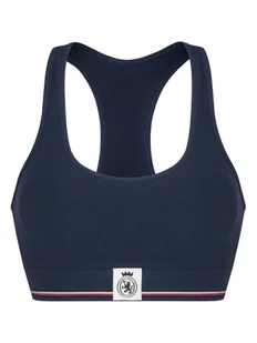 Tommy Hilfiger Biustonosz top UW0UW06061 Granatowy - Biustonosze - miniaturka - grafika 1