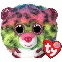 Ty Meteor Meteor Maskotka Puffies Leopard wielokolorowy Dotty 8 cm 5_797081 - Maskotki i pluszaki - miniaturka - grafika 1