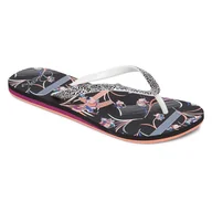 Klapki i japonki damskie - Damskie Japonki ROXY PORTOFINO III J SNDL ARJL100870-BBK – Czarny - miniaturka - grafika 1