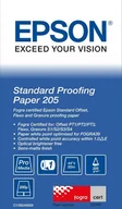 Papier do drukarek - Epson Papier Standard Proofing Paper, 44&quot; x 50m, 205g/m2 C13S045009 - miniaturka - grafika 1