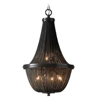 Lampy sufitowe - Cosmo Light Lampa wisząca - CosmoLight - Roma P04543BK - miniaturka - grafika 1