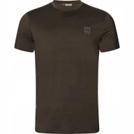 Pozostała odzież narciarska - T-Shirt koszulka myśliwska Harkila Base All Season S/S Shadow Brown XXL - miniaturka - grafika 1