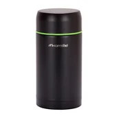 Termosy - Termos obiadowy KAMILLE, czarny, 1 l - miniaturka - grafika 1