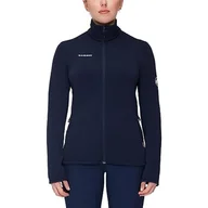 Kurtki damskie - Mammut Kurtka damska 1014 Midlayer Aconcagua, granatowa, regular, morski, S - miniaturka - grafika 1