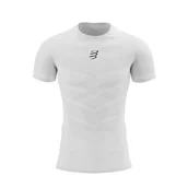 Bielizna sportowa męska - COMPRESSPORT Koszulka termoaktywna męska ON/OFF SS T-SHIRT white - miniaturka - grafika 1