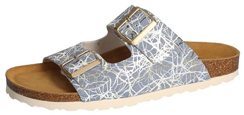 Cosmos Comfort Damskie kapcie 6108-734, niebo, rozmiar 38, Sky, 38 EU