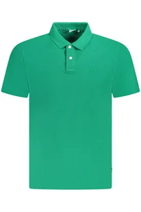 PEPE JEANS MĘSKA KOSZULKA POLO Z KRÓTKIM RĘKAWEM ZIELONA - Portfele - miniaturka - grafika 1
