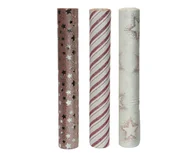 Ozdoby bożonarodzeniowe - Organza materiał dekoracyjny świąteczny 200cm - miniaturka - grafika 1