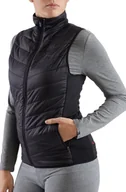Kurtki i kamizelki sportowe damskie - Kamizelka hybrydowa damska Viking Becky Pro Vest Primaloft 09 czarny - miniaturka - grafika 1