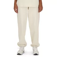 Spodnie damskie - Spodnie New Balance WP41513LIN - beżowe - miniaturka - grafika 1