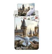 Pościel dla dzieci - Pościel 140x200 Harry Potter Hedwiga kolorowa poszewka 70x90 - miniaturka - grafika 1
