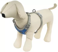 Szelki dla psów - Trend Szelki bezuciskowe Run odblask Niebies 25mm - miniaturka - grafika 1